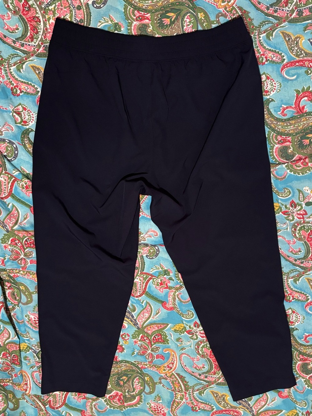 GAP FIT runaround pant NAVY BLUE Size large PULL ON - Picture 2 of 6